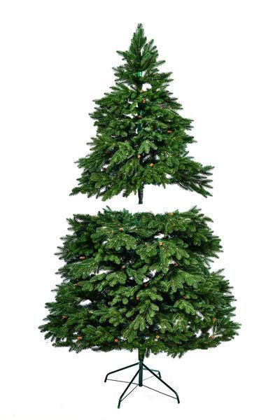 Елка искусственная Christmas Soul &laquo;Рождественская с шишками&raquo; (литая, высота 1,8 м) 768178311811 фото